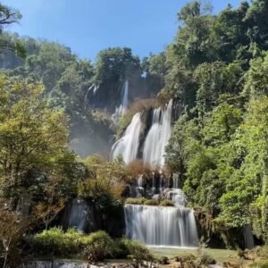 hike in Thailand Expedition to Ti Lo Su waterfall
